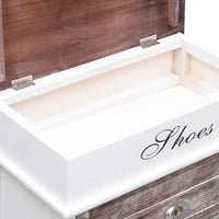 Thumbnail for Schuhschrank Braun 50 x 28 x 58 cm Paulownia Holz