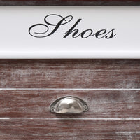 Thumbnail for Schuhschrank Braun 50 x 28 x 58 cm Paulownia Holz