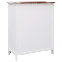 Thumbnail for Beistellschrank 6 Schubladen Braun 60x30x75cm Paulownia Holz