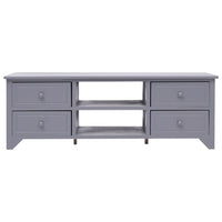 Thumbnail for TV-Schrank Grau 115x30x40 cm Paulownia Holz