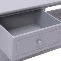 Thumbnail for TV-Schrank Grau 115x30x40 cm Paulownia Holz