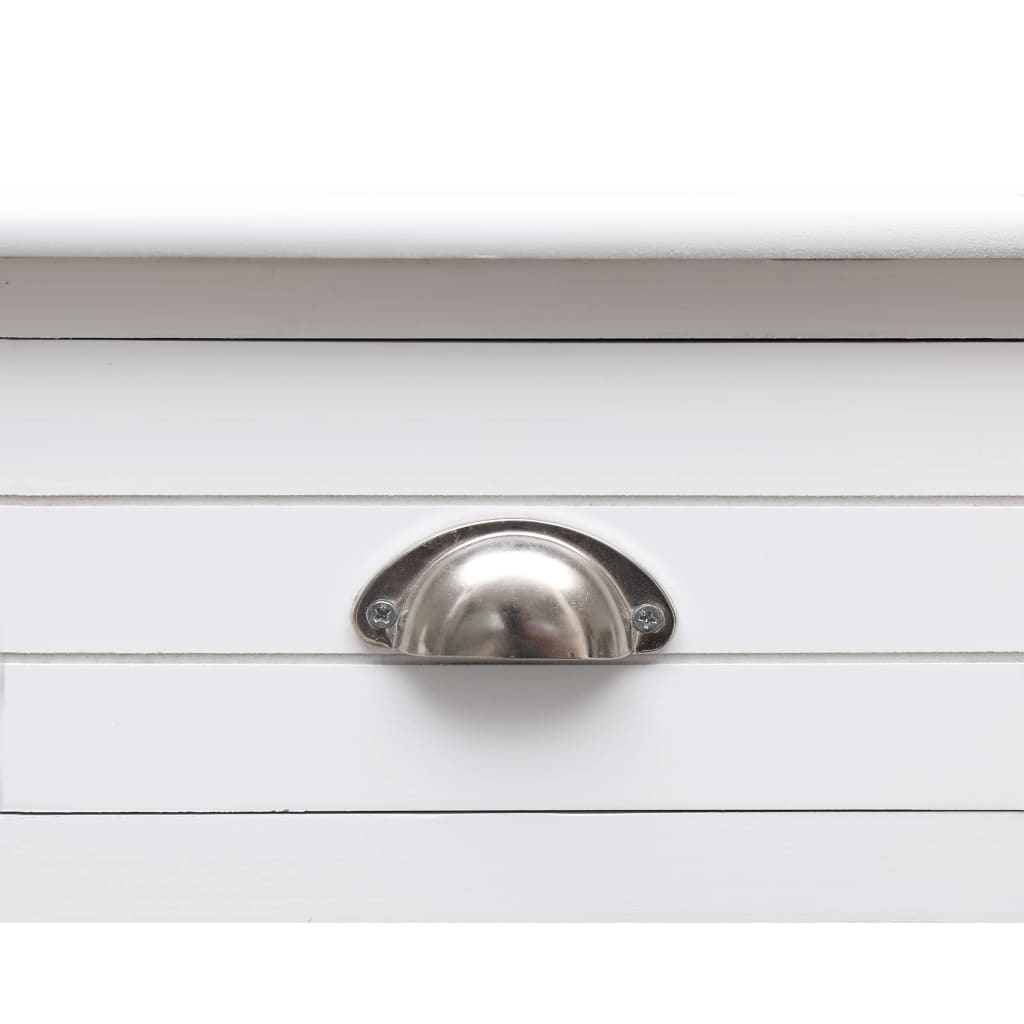 Schreibtisch Weiß 110×45×76 cm Holz