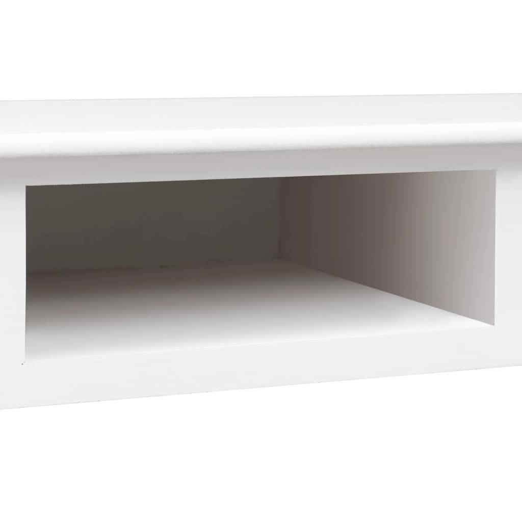 Schreibtisch Weiß 110×45×76 cm Holz