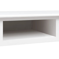 Thumbnail for Schreibtisch Weiß 110×45×76 cm Holz