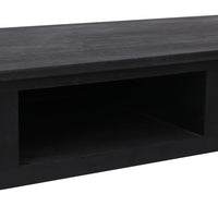 Thumbnail for Konsolentisch Schwarz 110 x 45 x 76 cm Holz