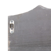 Thumbnail for Wandgarderobe Grau 50×10×23 cm Holz