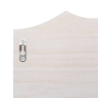 Thumbnail for 284231 vidaXL Wall Mounted Coat Rack White 50x10x23 cm Wood