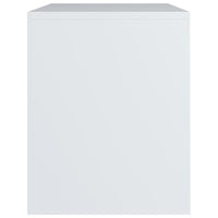 Thumbnail for Nachttische 2 Stk. Weiß 40x30x40 cm Holzwerkstoff