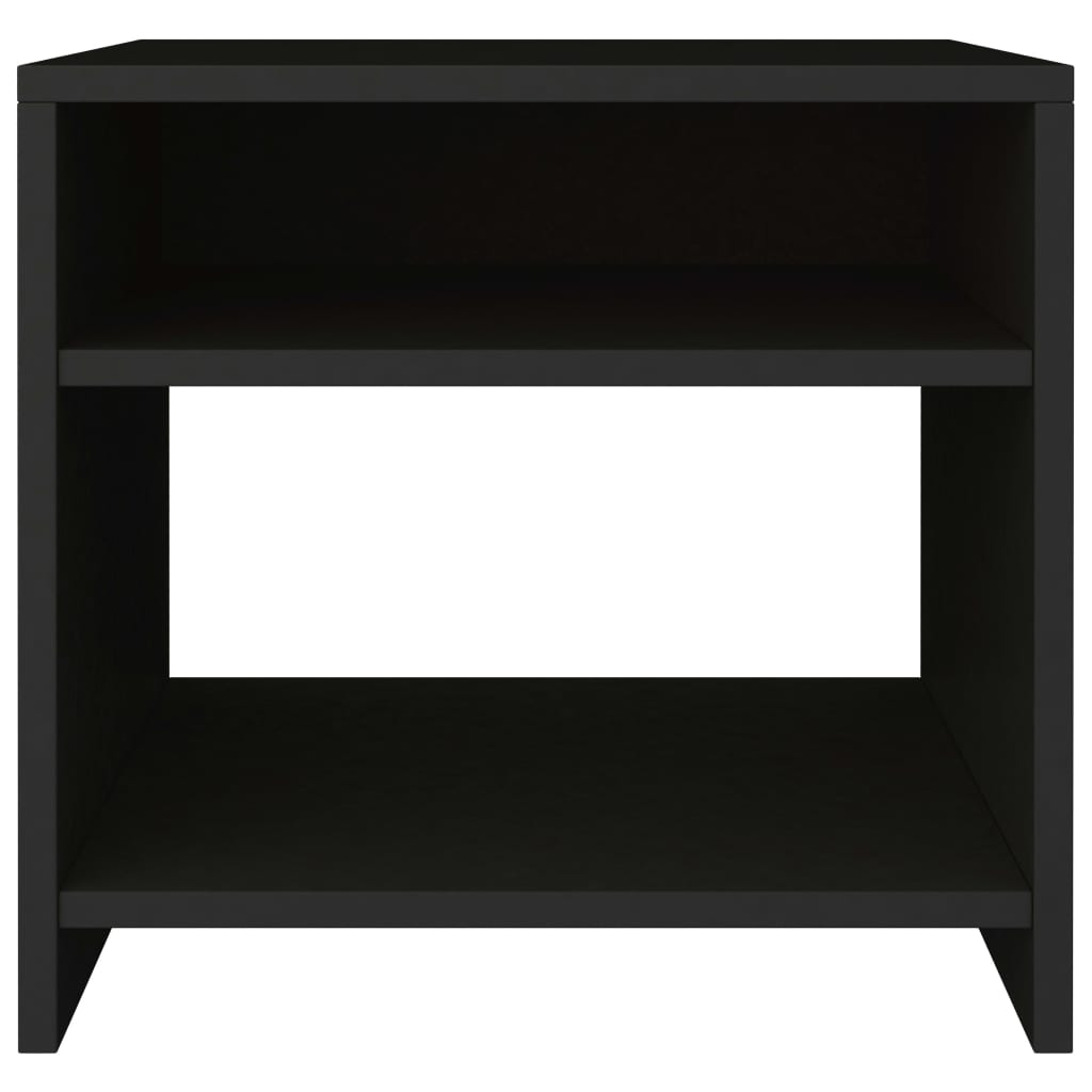 Nachttisch Schwarz 40 x 30 x 40 cm Spanplatte