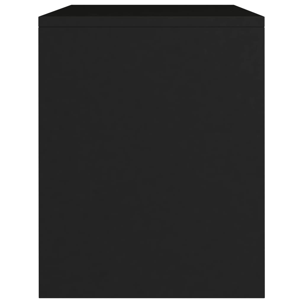 Nachttisch Schwarz 40 x 30 x 40 cm Spanplatte