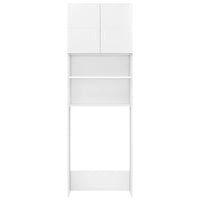 Thumbnail for Waschmaschinenschrank Hochglanz-Weiß 64x25,5x190 cm