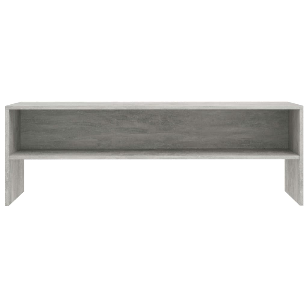 TV-Schrank Betongrau 120 x 40 x 40 cm Spanplatte