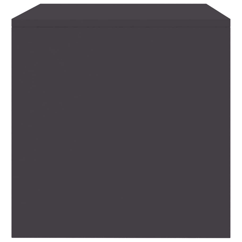 TV-Schrank Grau 100 x 40 x 40 cm Spanplatte