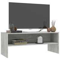 Thumbnail for TV-Schrank Betongrau 100 x 40 x 40 cm Spanplatte