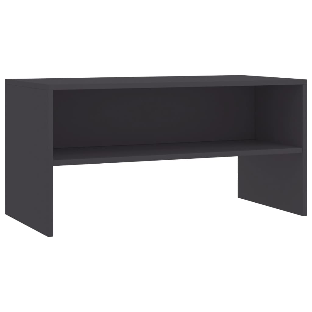 TV-Schrank Grau 80 x 40 x 40 cm Spanplatte