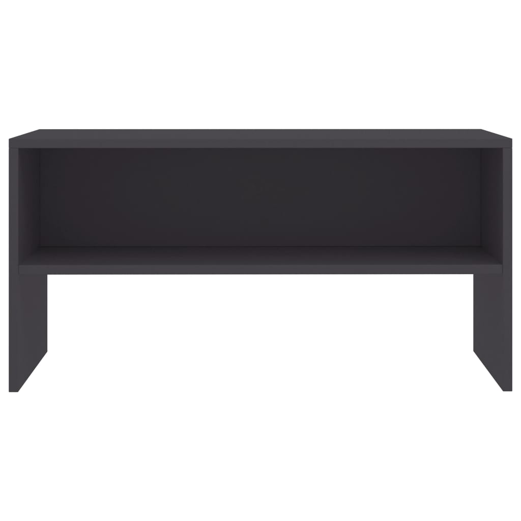 TV-Schrank Grau 80 x 40 x 40 cm Spanplatte