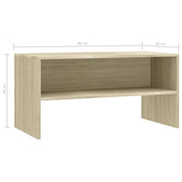 Thumbnail for TV-Schrank Sonoma-Eiche 80 x 40 x 40 cm Spanplatte