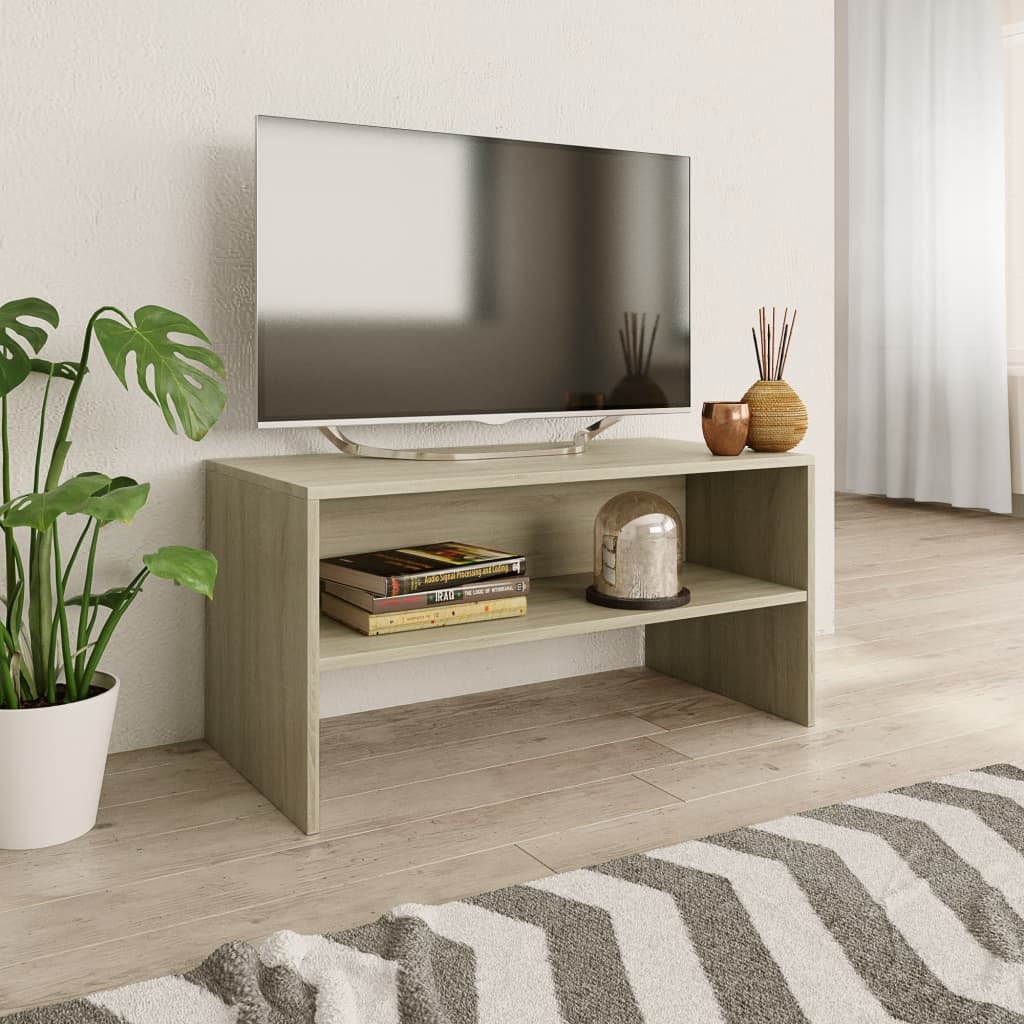 TV-Schrank Sonoma-Eiche 80 x 40 x 40 cm Spanplatte