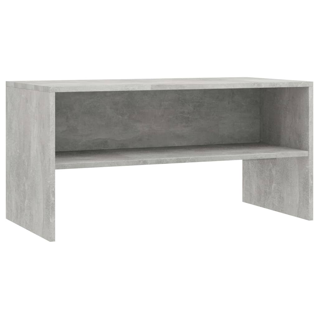 TV-Schrank Betongrau 80 x 40 x 40 cm Spanplatte