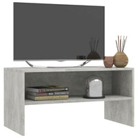 Thumbnail for TV-Schrank Betongrau 80 x 40 x 40 cm Spanplatte