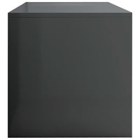 Thumbnail for TV-Schrank Hochglanz-Grau 80 x 40 x 40 cm Spanplatte