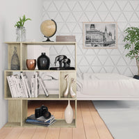 Thumbnail for Bücherregal/Raumteiler Sonoma-Eiche 80×24×96 cm Spanplatte