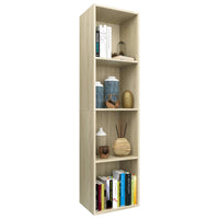 Thumbnail for Bücherregal/TV-Schrank Sonoma Eiche 36 x 30 x 143 cm Spanplatte