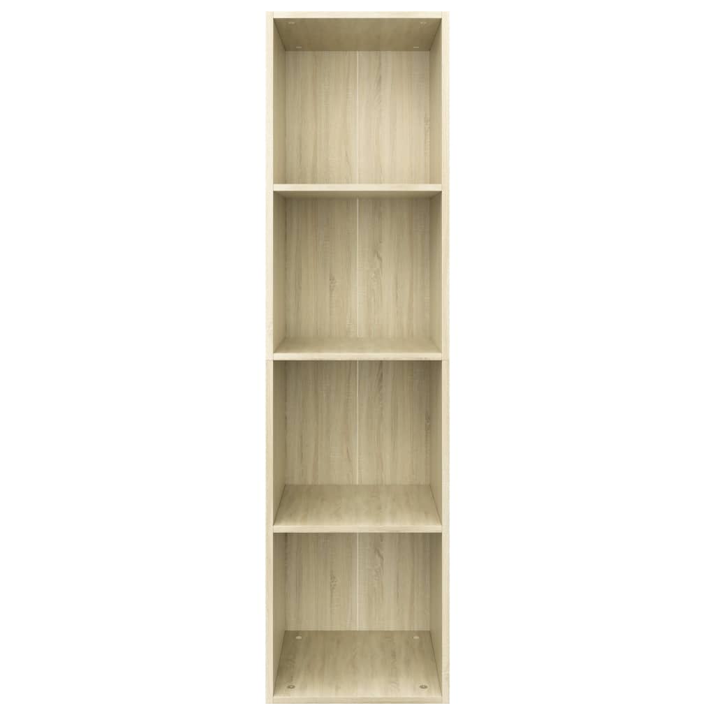 Bücherregal/TV-Schrank Sonoma Eiche 36 x 30 x 143 cm Spanplatte