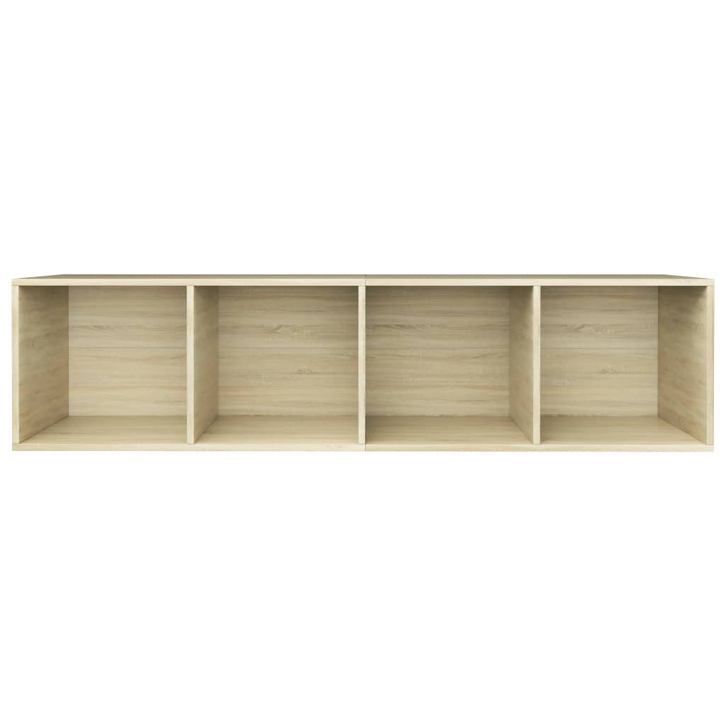 Bücherregal/TV-Schrank Sonoma Eiche 36 x 30 x 143 cm Spanplatte