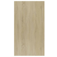 Thumbnail for Bücherregal/Sideboard Sonoma Eiche 50x25x80 cm Holzwerkstoff