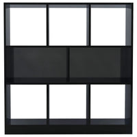 Thumbnail for Bücherregal Hochglanz-Schwarz 97,5×29,5×100 cm Spanplatte