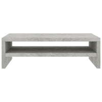 Thumbnail for Monitorständer Betongrau 42×24×13 cm Spanplatte