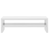 Thumbnail for Monitorständer Hochglanz-Weiß 42×24×13 cm Spanplatte