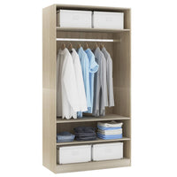 Thumbnail for Kleiderschrank Sonoma-Eiche 100x50x200 cm Holzwerkstoff