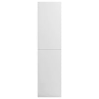 Thumbnail for Kleiderschrank Hochglanz-Weiß 100x50x200 cm Holzwerkstoff