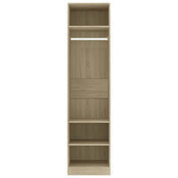 Thumbnail for Kleiderschrank Sonoma-Eiche 50x50x200 cm Holzwerkstoff