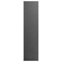 Thumbnail for Kleiderschrank Hochglanz-Grau 50×50×200 cm Spanplatte