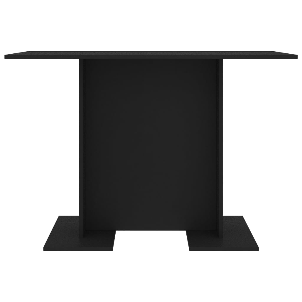 Esstisch Schwarz 110 x 60 x 75 cm Spanplatte