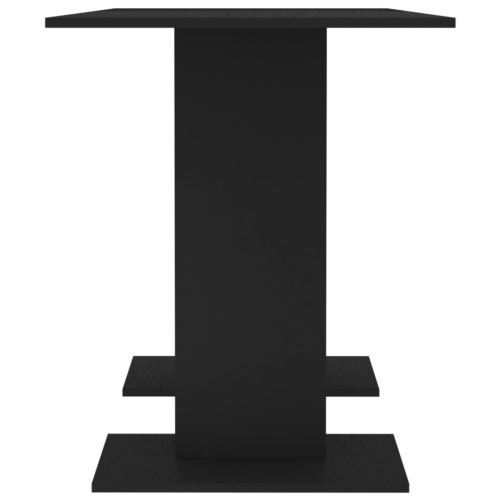 Esstisch Schwarz 110 x 60 x 75 cm Spanplatte