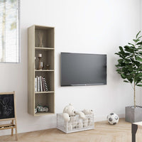 Thumbnail for Bücherregal/TV-Schrank Sonoma-Eiche 143×30×36 cm