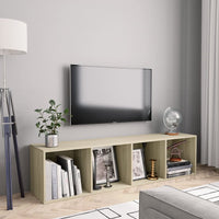 Thumbnail for Bücherregal/TV-Schrank Sonoma-Eiche 143×30×36 cm