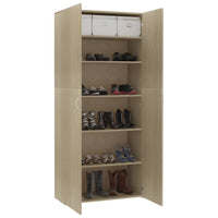 Thumbnail for Schuhschrank Sonoma-Eiche 80x35,5x180 cm Holzwerkstoff