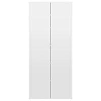 Thumbnail for Schuhschrank Hochglanz-Weiß 80x35,5x180 cm Holzwerkstoff