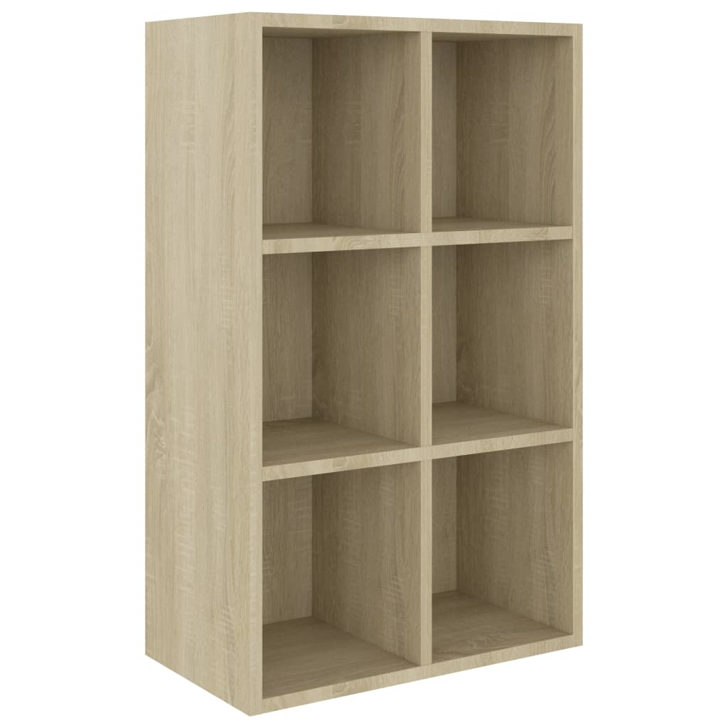 Bücherregal/Sideboard Sonoma-Eiche 66×30×97,8 cm Spanplatte