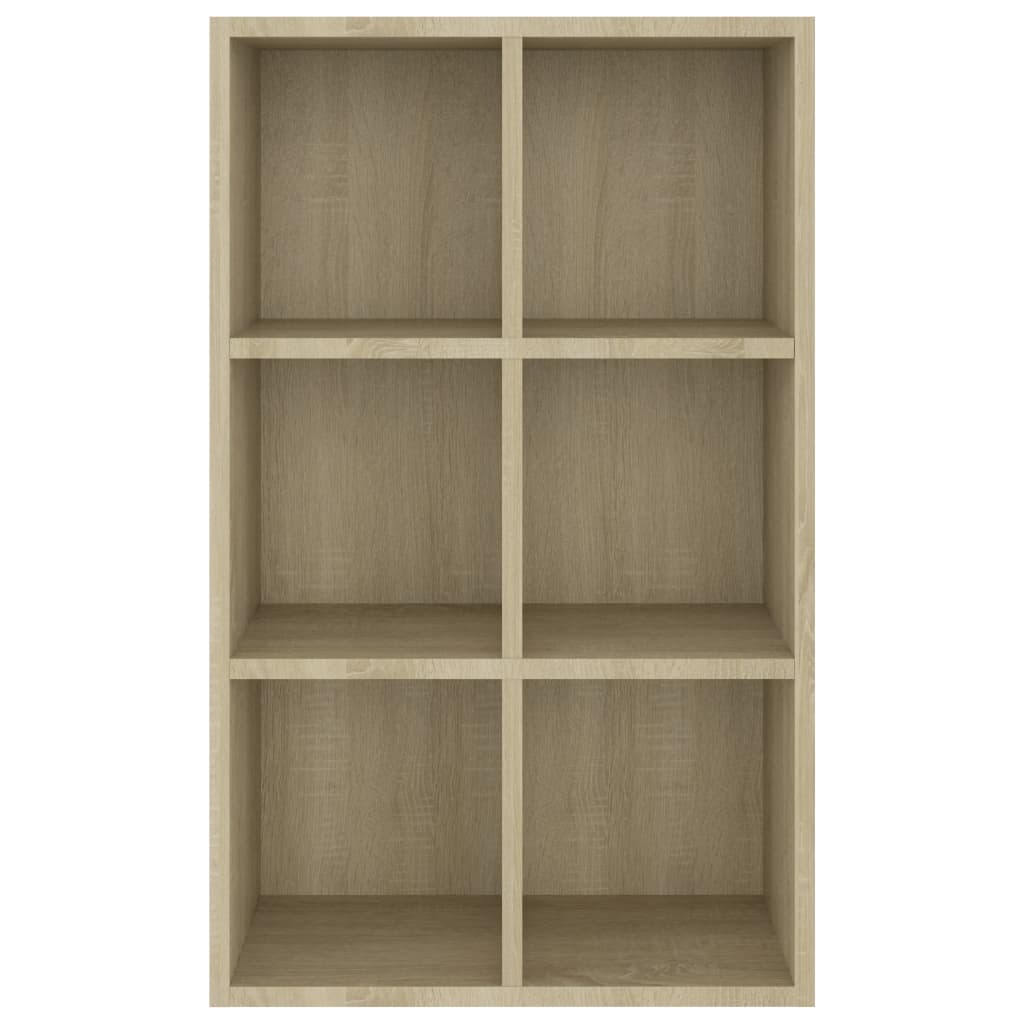 Bücherregal/Sideboard Sonoma-Eiche 66×30×97,8 cm Spanplatte