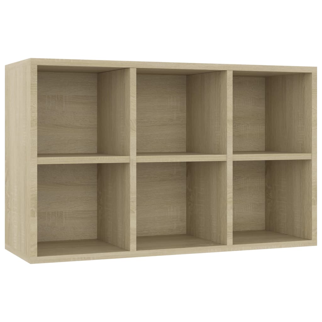 Bücherregal/Sideboard Sonoma-Eiche 66×30×97,8 cm Spanplatte