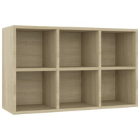 Thumbnail for Bücherregal/Sideboard Sonoma-Eiche 66×30×97,8 cm Spanplatte
