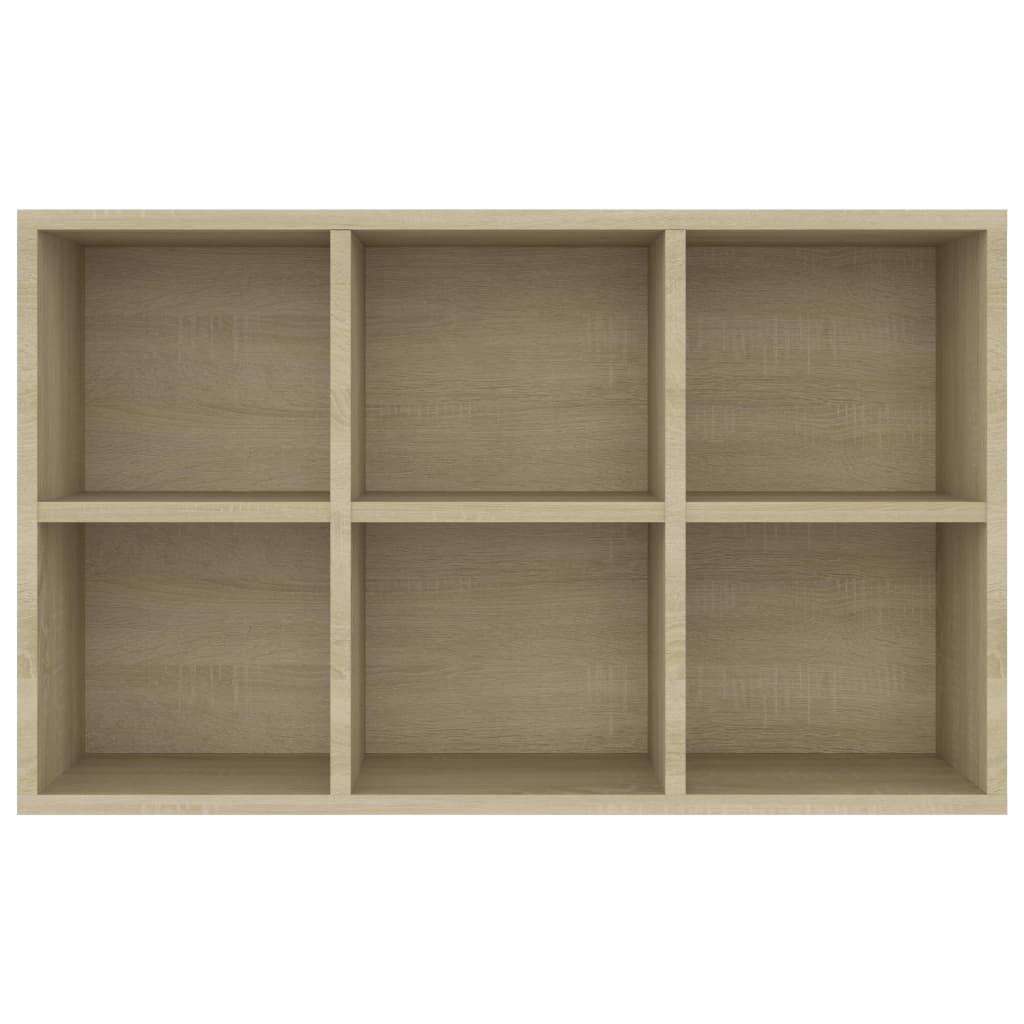 Bücherregal/Sideboard Sonoma-Eiche 66×30×97,8 cm Spanplatte