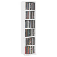 Thumbnail for CD-Schrank Weiß 21x20x88 cm Holzwerkstoff
