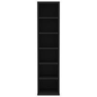 Thumbnail for CD-Schrank Schwarz 21x20x88 cm Holzwerkstoff